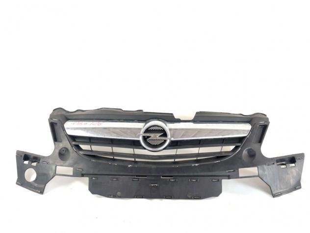 13179940 MASCHERINA GRIGLIA PARAURTI ANTERIORE CON STEMMA OPEL CORSA D 1.2 B 59KW 5M 5P (2007) RICAMBIO USATO