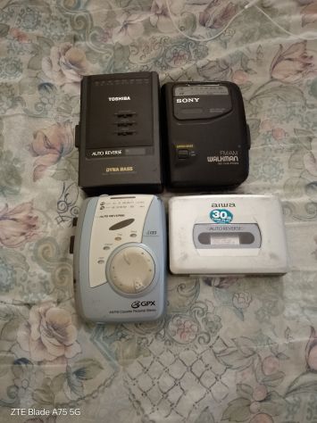 Walkman usati non funzionanti