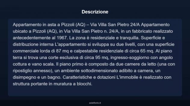 Immobile in asta di 104 m² in vendita a Pizzoli - Foto 4