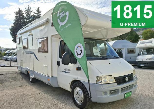 CAMPER MCLOIUS DUCATO MANSARDATO 7 POSTI DOPPIA DINETTE CLIMATIZZATORE LETTI CASTELLO FOTOVOLTAICO CAMPEGGIO USATI GENERALI 1815
