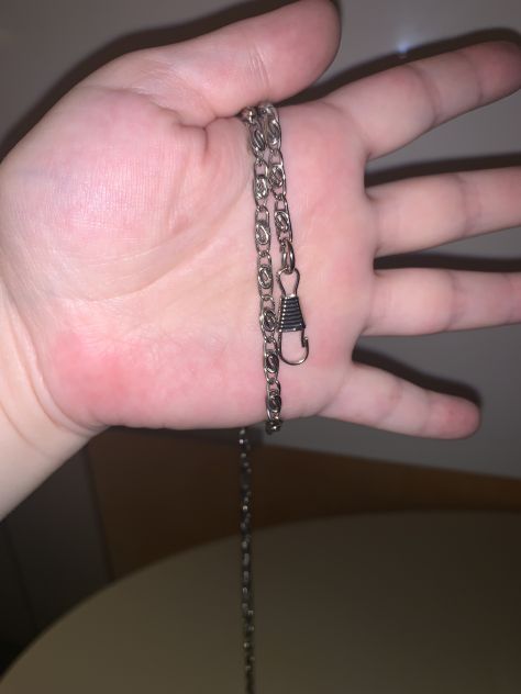 UNA CATENELLA IN METALLO/TRACOLLA PER BORSE POCHETTE DA SERA DA DONNA SOTTILE E - Foto 6