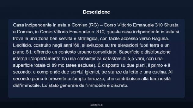 Immobile in asta di 89 m², box auto in vendita a Comiso - Foto 6