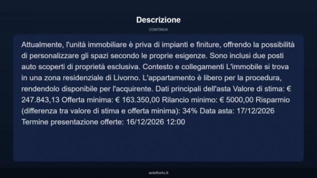 Immobile in asta di 116 m² in vendita a Livorno - Foto 18