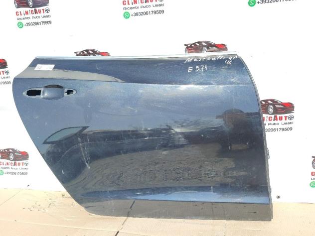 PORTIERA POSTERIORE DESTRA MASERATI Quattroporte 6° Serie 673008059 M15746D (13) - Foto 2