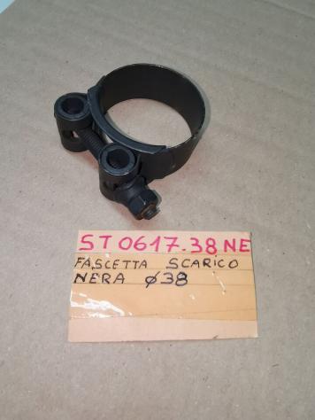 Fascetta serraggio scarico nera d. 38 ST 061738 NE