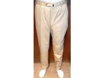 pantaloni in fustagno taglio classico col beige tg 58