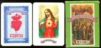 Mazzo di carte, LE ALLEGRE VITE DEI SANTI (CUORE). - Foto 5