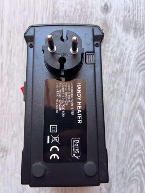 Stufa Elettrica Portatile Handy Heater 400 W - Foto 5