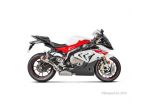 Scarico per BMW S 1000 rr Akrapovic slip on titanio carbonio Leovince Lv 10