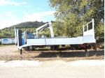 camion pianale carrellone con rampe idrauliche