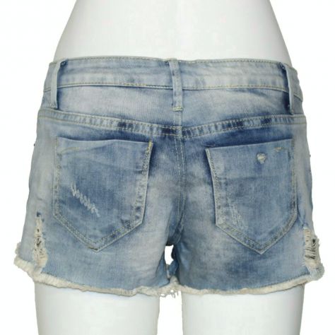 Shorts da donna in jeans - tg. 40 - Foto 3