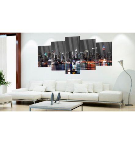 Quadro Con Vetro Acrilico New York Cm.100x50 O 200x100 - Foto 2