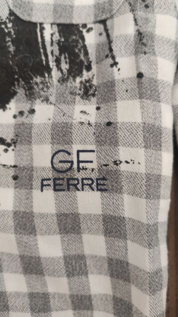Camicia 9 mesi GF Gianfranco Ferrè grigio stampa - Foto 2