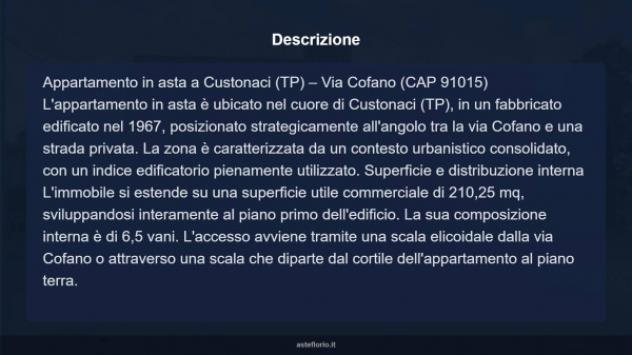 Immobile in asta di 210 m² con più di 5 locali in vendita a Custonaci - Foto 11