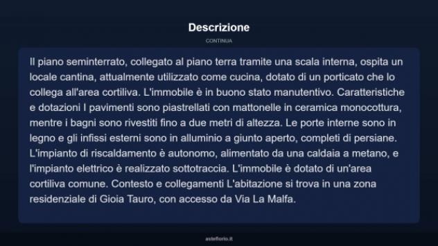 Immobile in asta di 217 m² con più di 5 locali in vendita a Gioia Tauro - Foto 17