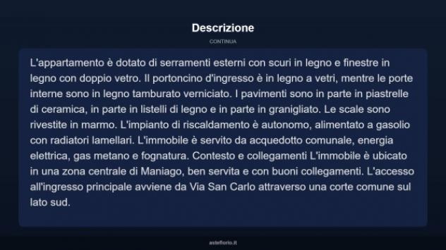 Immobile in asta di 149 m² con più di 5 locali in vendita a Maniago - Foto 13