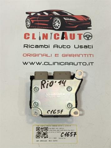 CENTRALINA AIRBAG KIA Rio 4° Serie 95910-1W510 1W959-10510 G4FA (11) - Foto 3