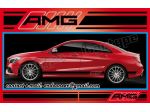 Fasce adesive AMG MERCEDES - BENZ CLA - strisce fiancate laterali