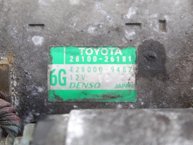 28100-26181 MOTORINO AVVIAMENTO TOYOTA RAV 4 2.0 D 91KW 5P (2017) RICAMBIO USATO - Foto 5