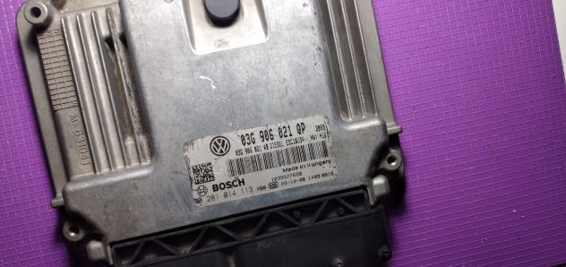 centralina motore Skoda 03G906021QP Bosch 0281014113 - Foto 2