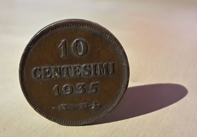 Repubblica di San Marino, 10 CENTESIMI 1935. - Foto 4