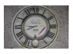 Enorme orologio pubblicitario in legno o similare - VIRTIME