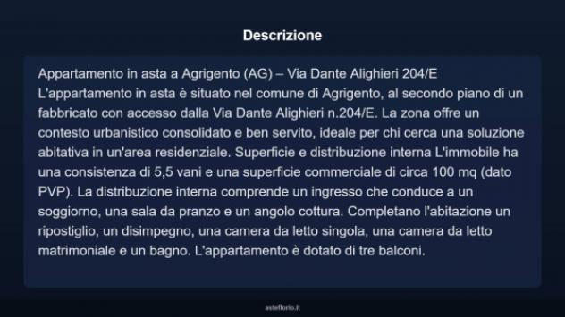 Immobile in asta di 100 m² in vendita a Agrigento - Foto 4