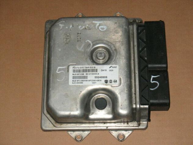 55249908 ECU CENTRALINA MOTORE FIAT 1.3 55249908 MJD 8F.GB HW10P 75HP