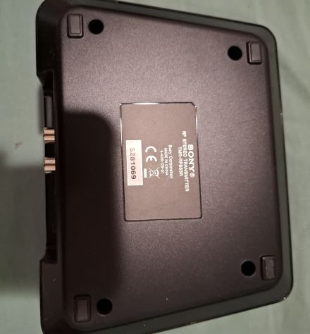 Cuffie wireless Sony RF TMR-RF855R con base di ricarica trasmettitore caricabatt - Foto 7