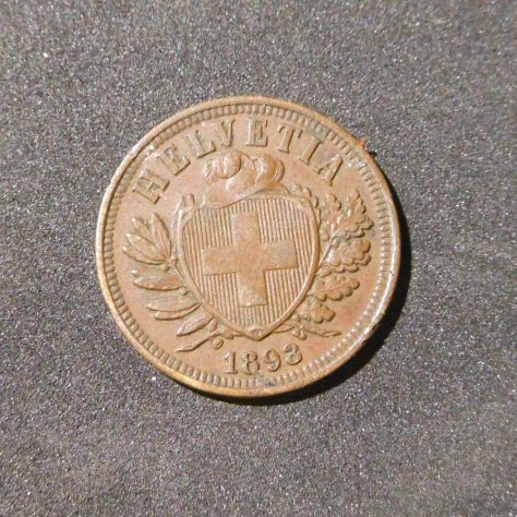 Helvetia, 2 Rappen 1893. - Foto 2