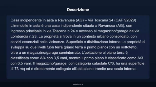 Immobile in asta di 73 m² con più di 5 locali in vendita a Ravanusa - Foto 11