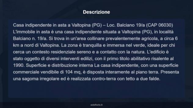 Immobile in asta di 104 m² con più di 5 locali in vendita a Valtopina - Foto 11