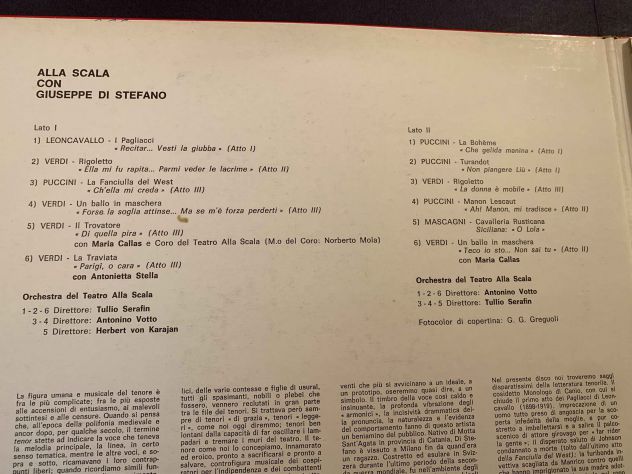 LP 33 giri  Di Stefano - Ravel - Von Karajan -Cin-Ci-La   Lotto 19 - Foto 3