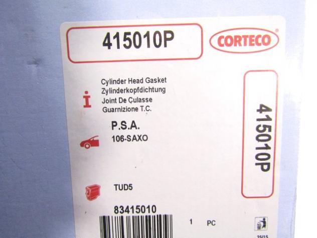 Kit guarnizioni, Testata CORTECO 418761P