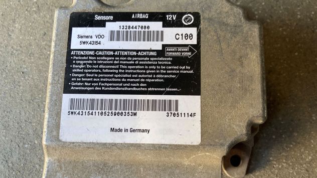 Centralina airbag originale Fiat Ducato 2^serie del 2005 (1328447080) - Foto 3