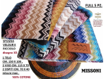 SET SPUGNE BAGNO 5 PEZZI  MISSONI 3 MODELLI