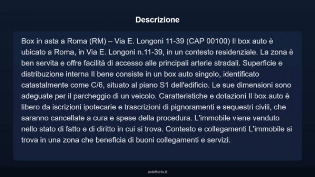 Immobile in asta di 15 m² in vendita a Roma - Foto 3