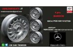 Cerchi barock 6x 14 5x112 et30 mercedes