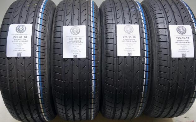 4 GOMME 225 55 18 BRIDGESTONE A73980