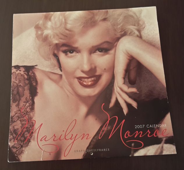 Marilyn Monroe, Calendar 2007, Graphique De France; Wal edition. - Foto 2