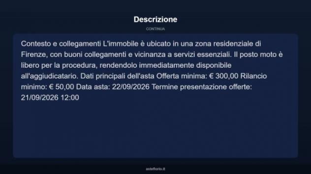 Immobile in asta di 2 m² in vendita a Firenze - Foto 4
