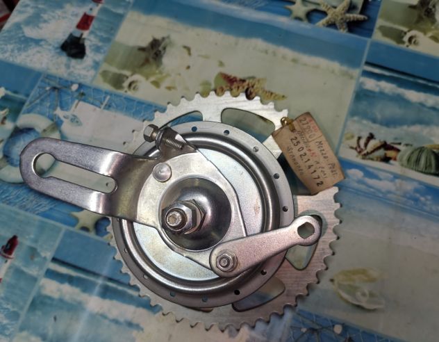 Mozzo hub acciaio portaceppi asse ruota posteriore 90 coni Grimeca BG 250214172