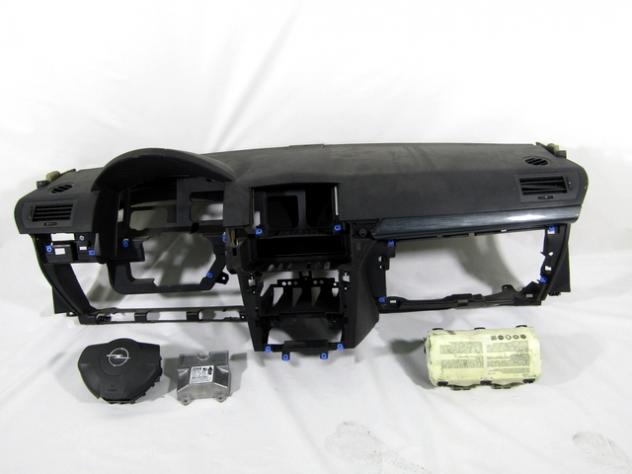 13227919 KIT AIRBAG OPEL ASTRA H SW 1.9 D 88KW 6M 5P (2005) RICAMBIO USATO CON CENTRALINA AIRBAG, AIRBAG VOLANTE GUIDATORE, AIRBAG PASSEGGERO, CRUSCOT