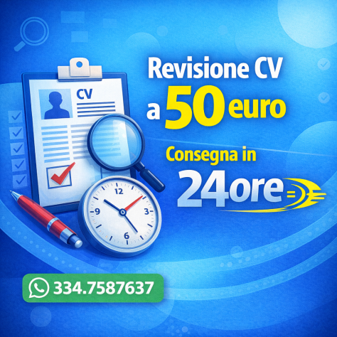 Revisione Curriculum