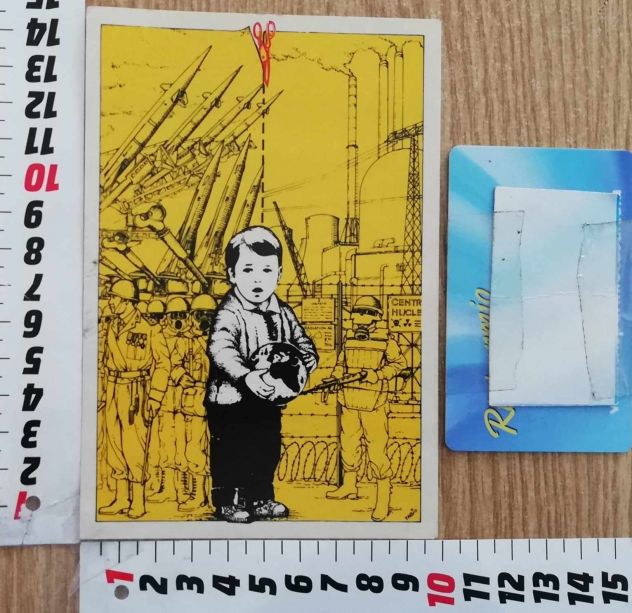 Adesivo sticker anarchico antimilitarista - Foto 4