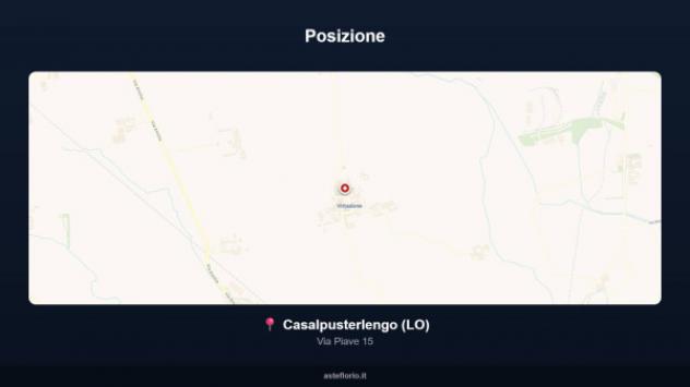 Immobile in asta di 128 m², box auto doppio in vendita a Casalpusterlengo - Foto 5
