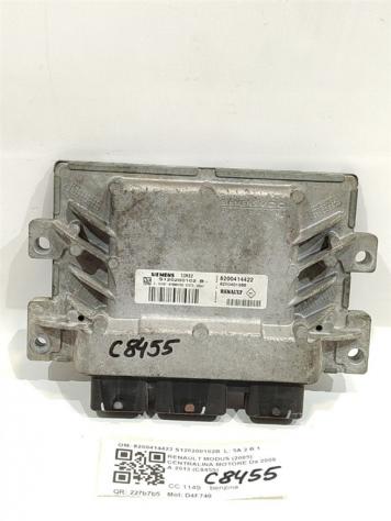 CENTRALINA MOTORE RENAULT Modus 1° Serie 8200414422 S120200102B D4F740 benzina 1149 (0406)