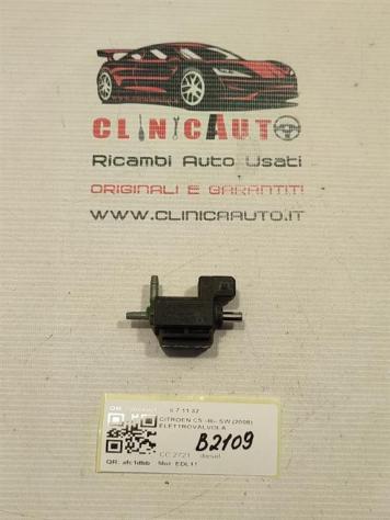 ELETTROVALVOLA CITROEN C5 Station Wagon 70058501 EDL11 diesel 2721 (0818) - Foto 3