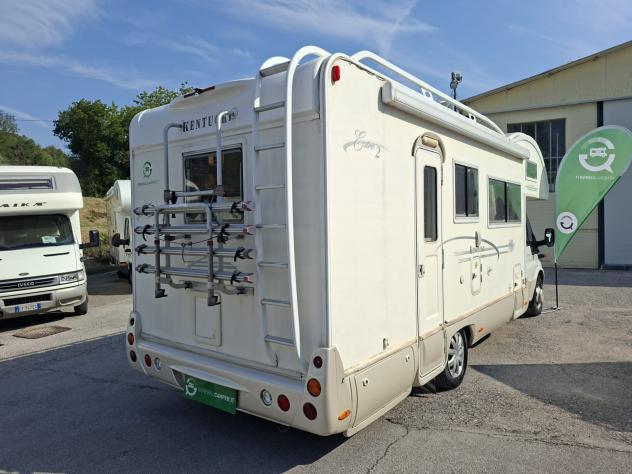 CAMPER RIMOR FORD MANSARDATO 7 POSTI DOPPIA DINETTE LETTI CASTELLO CLIMATIZZATORE FOTOVOLTAICO CAMPEGGIO USATI GENERALI 1751 - Foto 3