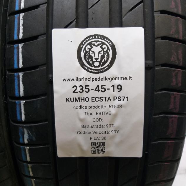 2 GOMME 235 45 19 KUMHO A61503 - Foto 2